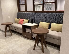 Quiet business center and workspace at Hampton Inn By Hilton Port Hope.