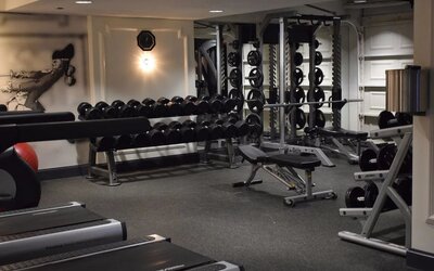 Well equipped fitness center at Capitol Hill Hotel.