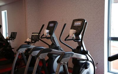 Well-equipped fitness center at Graduate New York.