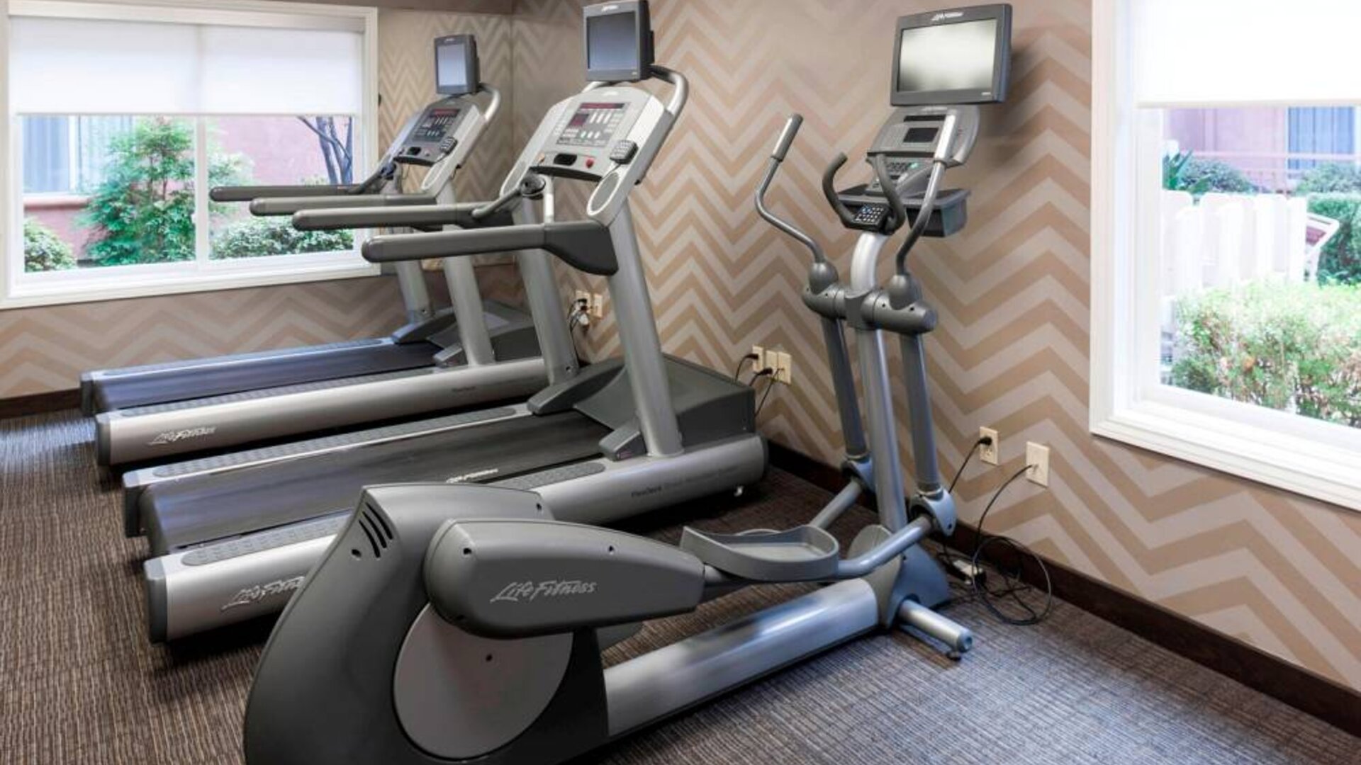 Fitness center available at Fairfield Inn By Marriott Santa Clarita Valencia.

