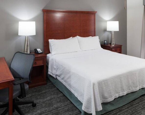 Day use room with work desk at Homewood Suites By Hilton Denton.