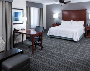 Spacious day use room with work desk at Homewood Suites By Hilton Denton.