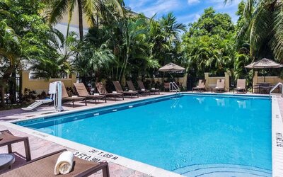 Refreshing outdoor pool at Hyatt Place Fort Lauderdale Cruise Port.
