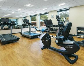 Fitness center at Hyatt PLACE Fort Lauderdale Airport - South & Cruise Port.