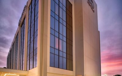 Refreshing outdoor pool at EB Hotel Miami.