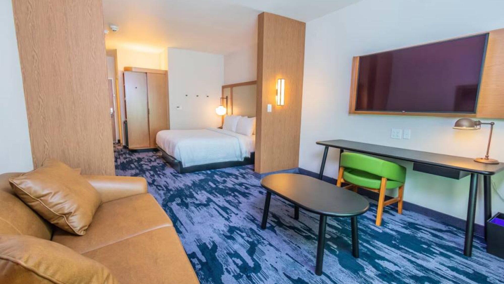 Day use room with living area at Fairfield Inn & Suites By Marriott Houston League City.