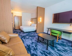 Day use room with living area at Fairfield Inn & Suites By Marriott Houston League City.