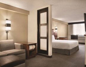 Day use room with living area at Hyatt Place Chicago/Hoffman Estates.