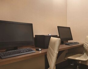 Business center available at Hyatt Place Chicago/Hoffman Estates.