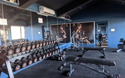 Fitness center at Mayur Belgaum Presidency Hotel & Spa.