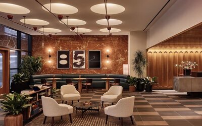 Hotel lobby at Romer Hell's Kitchen.