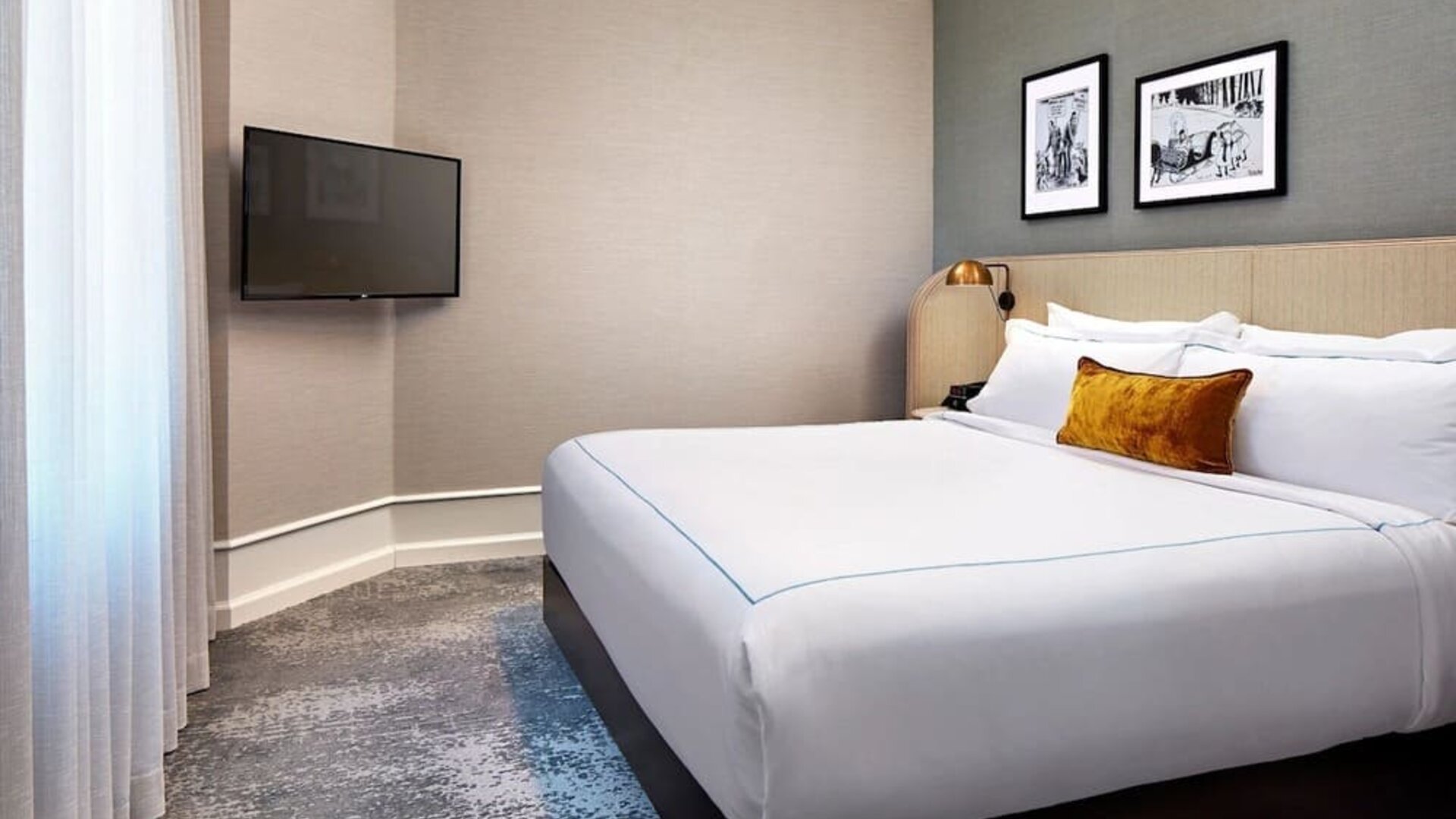 Day use room with TV at The Citizen Hotel, Autograph Collection.