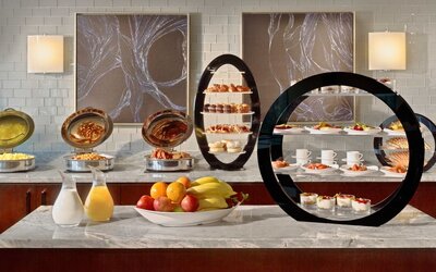 Royal Sonesta Houston Galleria serves up breakfast including a wide array of hot beverages and healthy options.