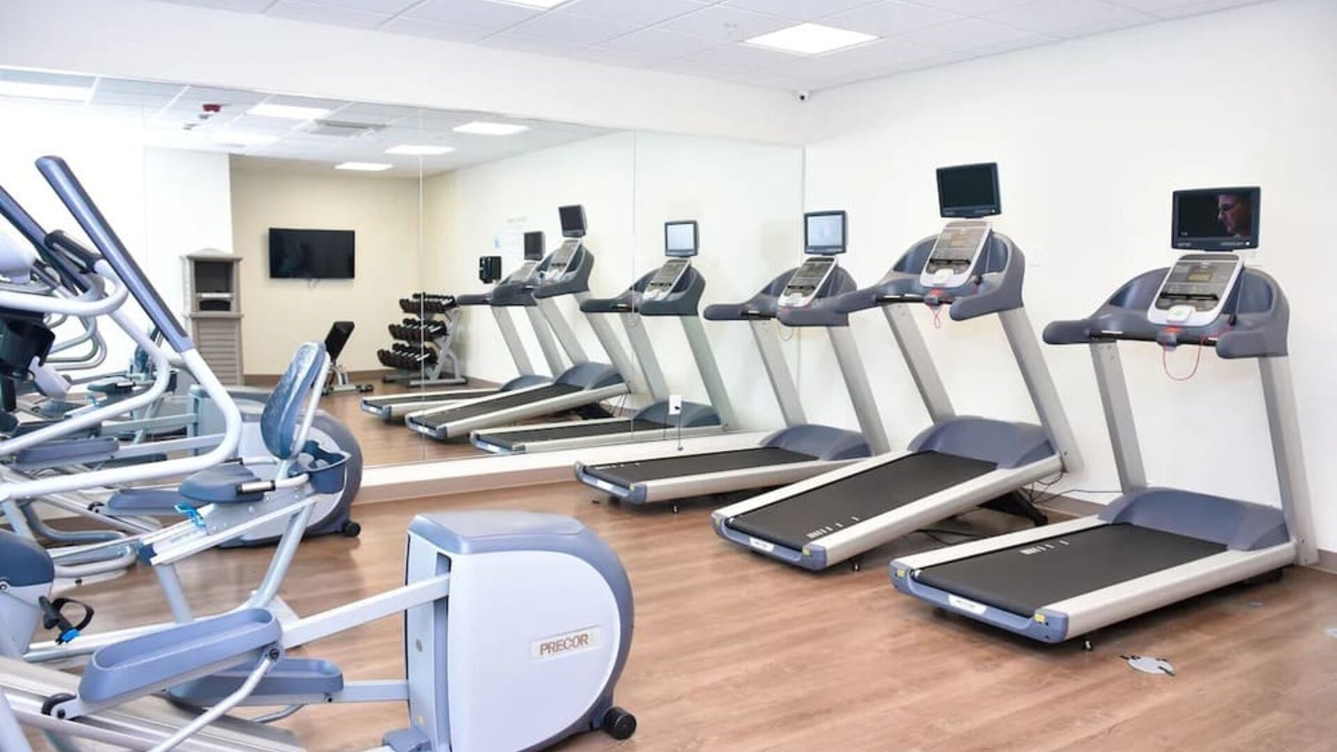 Fitness center available at Holiday Inn Express & Suites Bensenville - O'Hare.