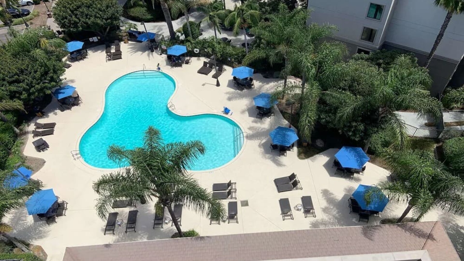 Relaxing outdoor pool at Sonesta Anaheim Resort Area.