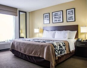 Day use room at Sleep Inn Tinley Park.