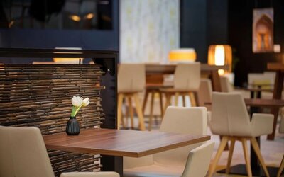 Restaurant available at Sheraton Amsterdam Airport Hotel And Conference Center.