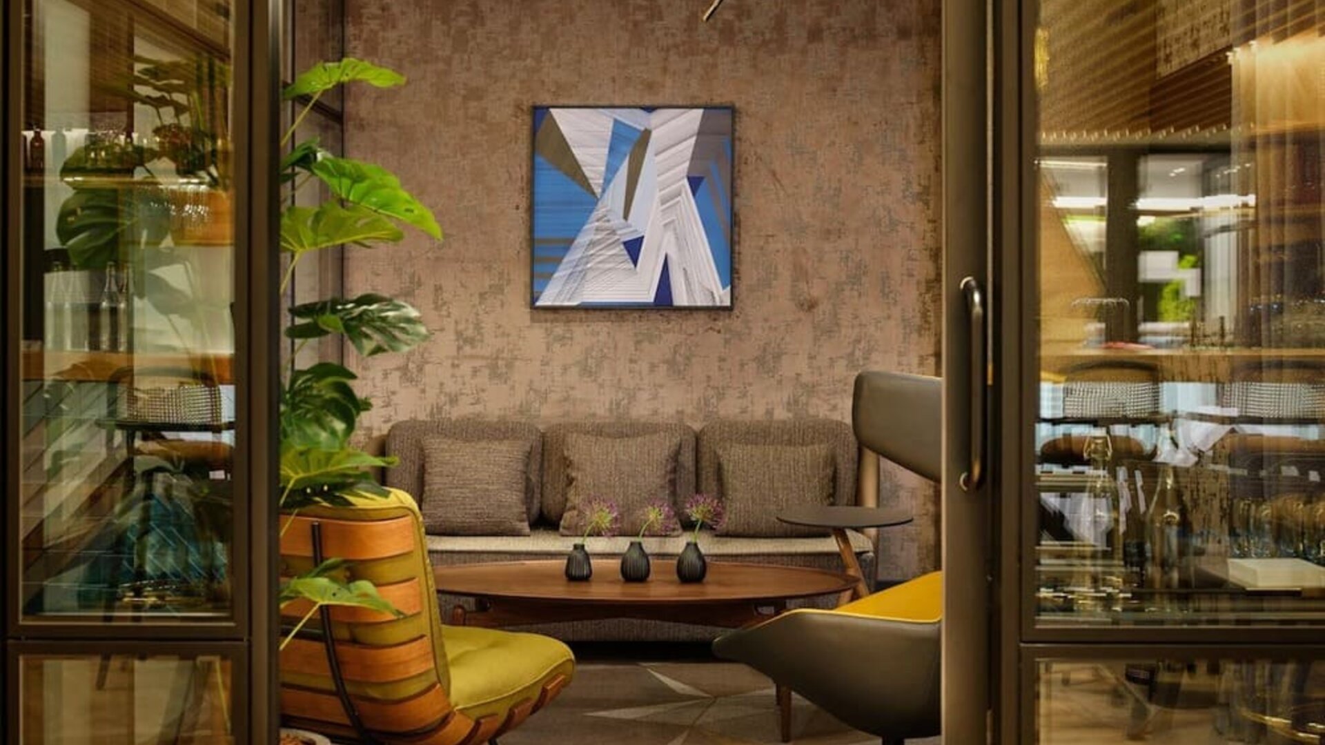 Meeting and coworking space at Sheraton Amsterdam Airport Hotel And Conference Center.