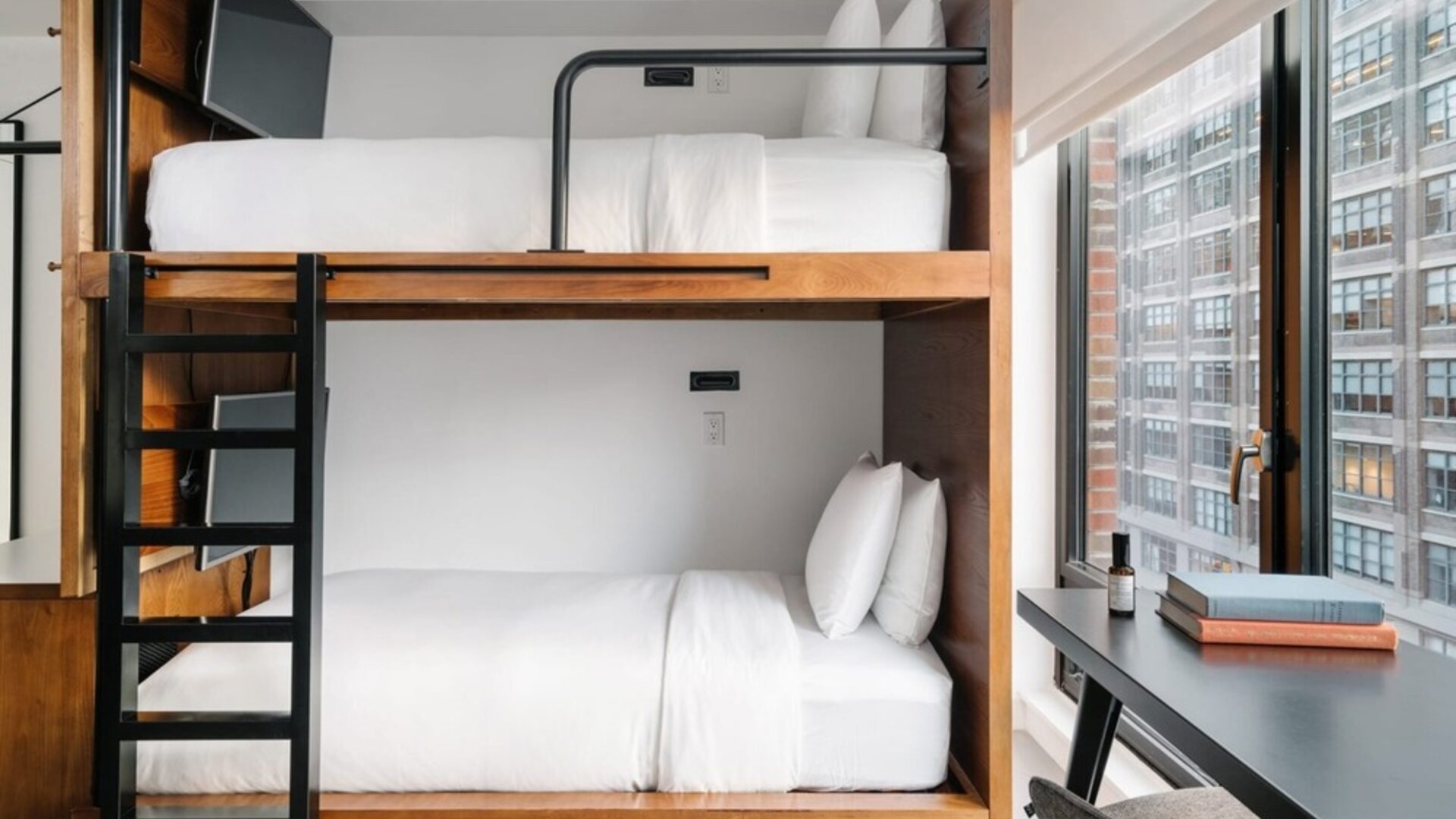 Bunk bed available at Arlo Soho. 