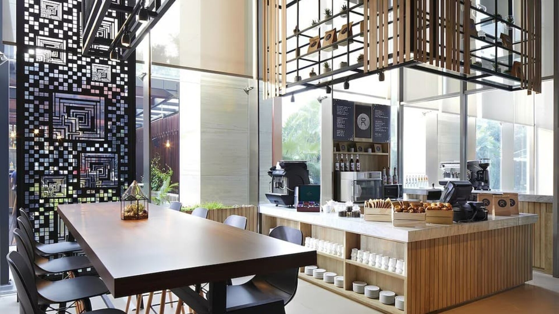 Breakfast available at Fraser Residence Menteng Jakarta.