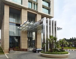 Parking available at Fraser Residence Menteng Jakarta.