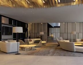 Lobby and lounge area at DoubleTree By Hilton Lagoa Azores.