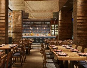 Dining room at Fraser Suites Sukhumvit, Bangkok.