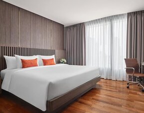 Day use room with natural light at Fraser Suites Sukhumvit, Bangkok.