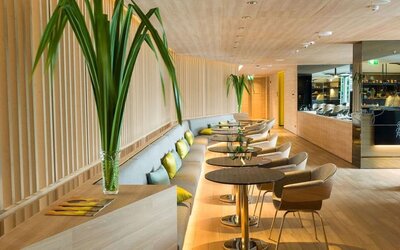 Dining area at Modena By Fraser Bangkok.