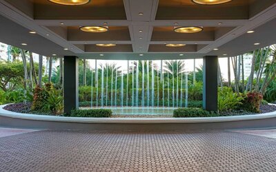 Reception entrance at Royal Sonesta San Juan.