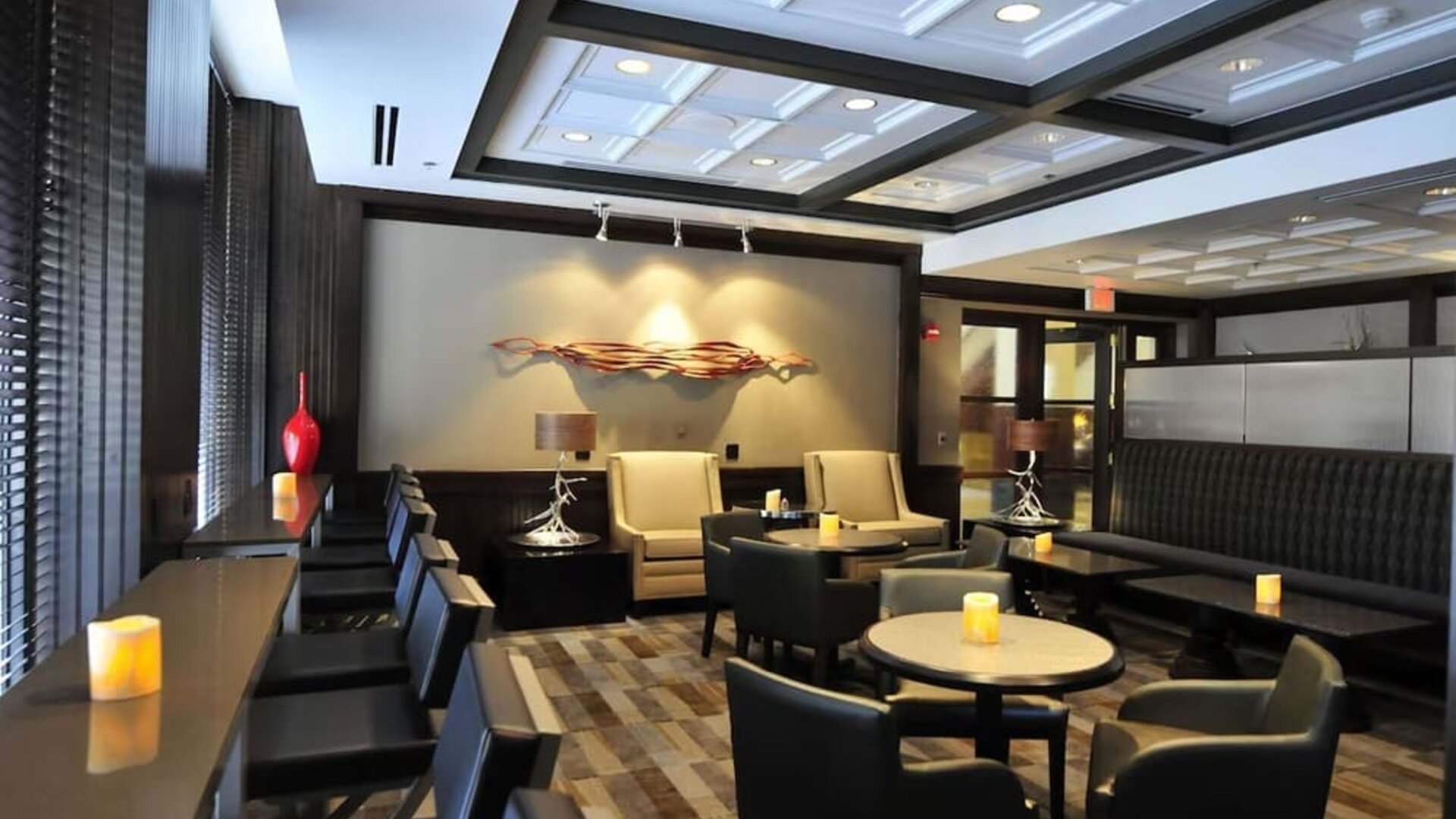 Dining hall at The Stephen F Austin Royal Sonesta Hotel.