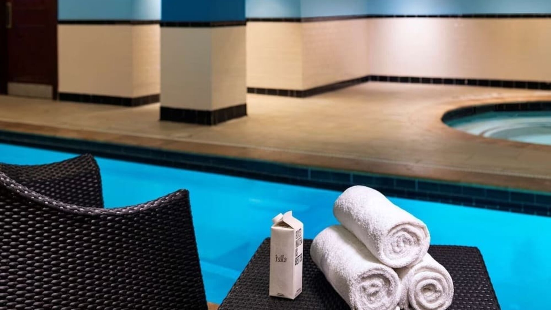 Spa tub at The Stephen F Austin Royal Sonesta Hotel.