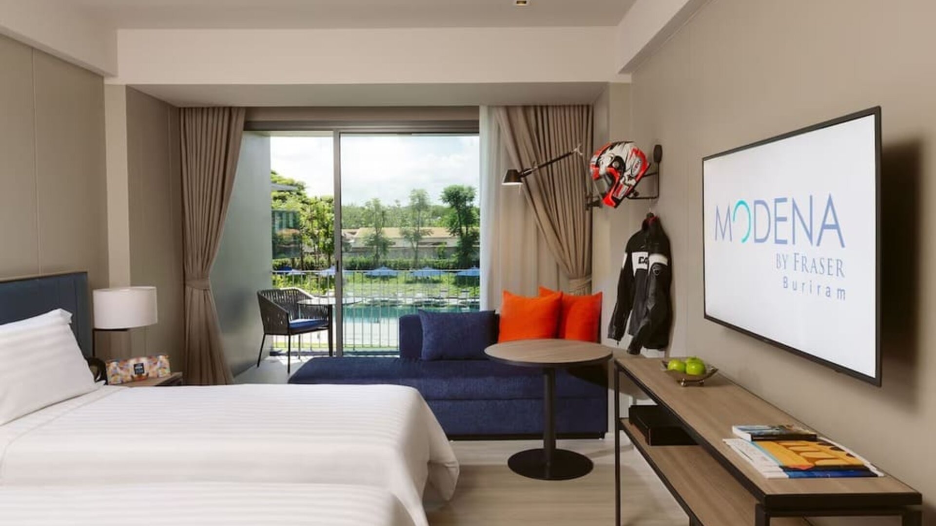 Day room with natural light at Modena By Fraser Buriram.