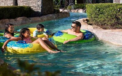 Fun in the pool at Signia By Hilton Orlando Bonnet Creek.