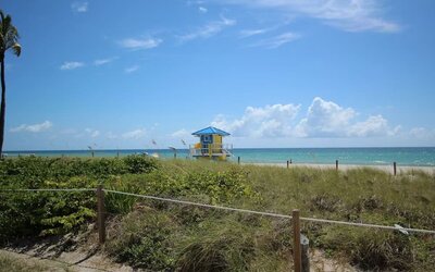 Sea views at Shore View Hotel.