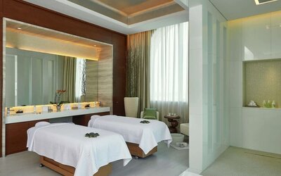 Massage and spa at Hilton Dubai Al Habtoor City.