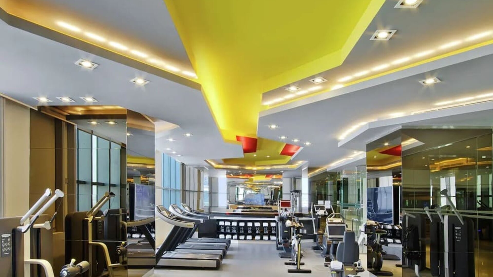 Gym available at V Hotel Dubai.