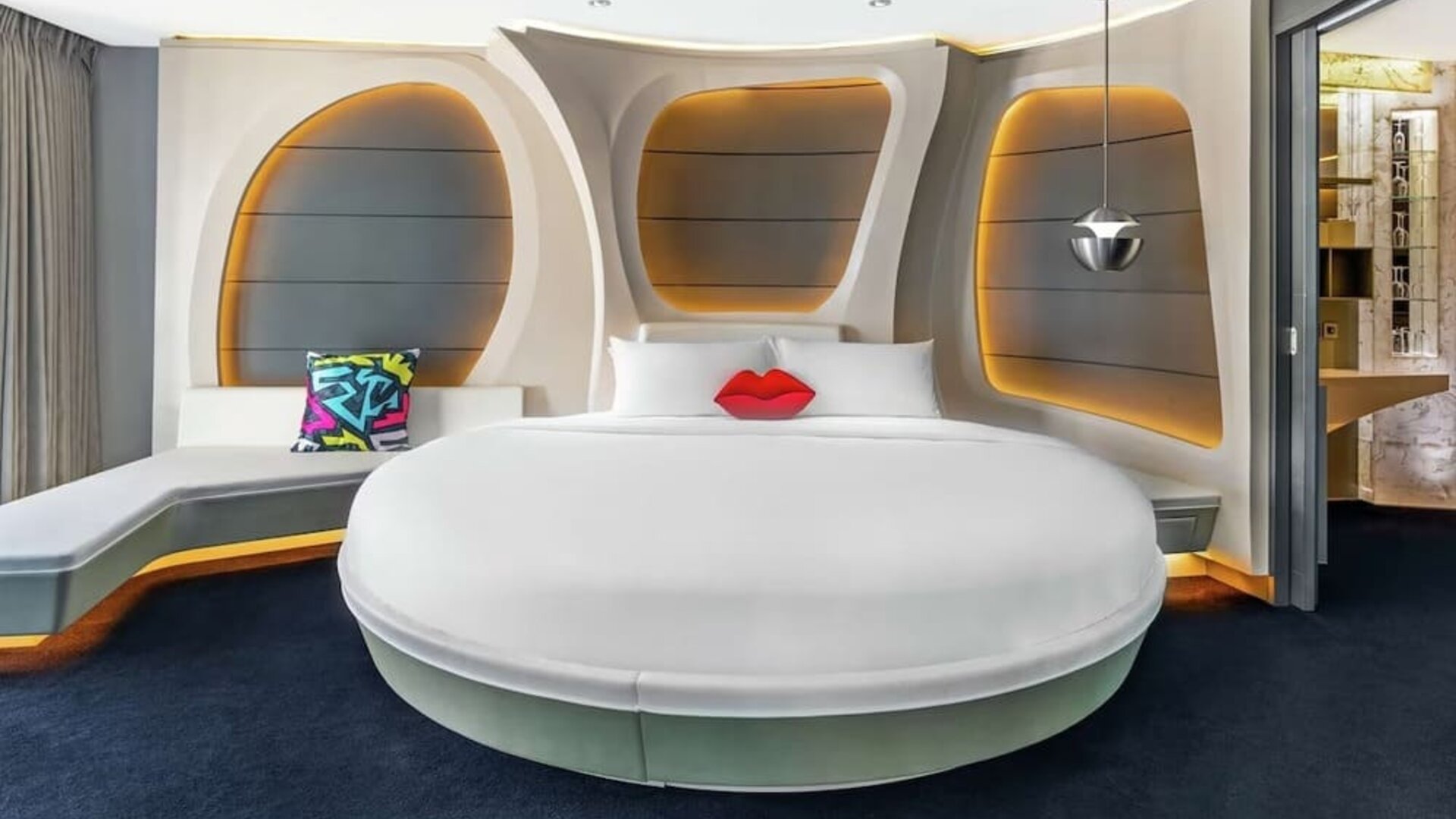 Romantic day use room at V Hotel Dubai.