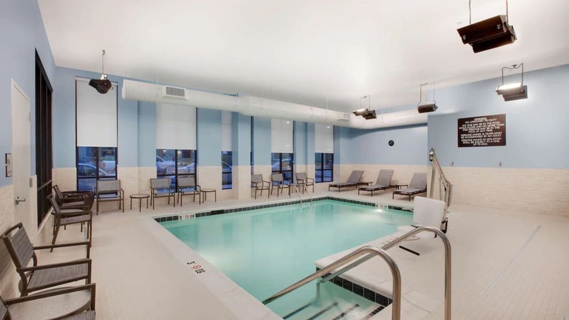 Indoor pool at Homewood Suites By Hilton Louisville Downtown.