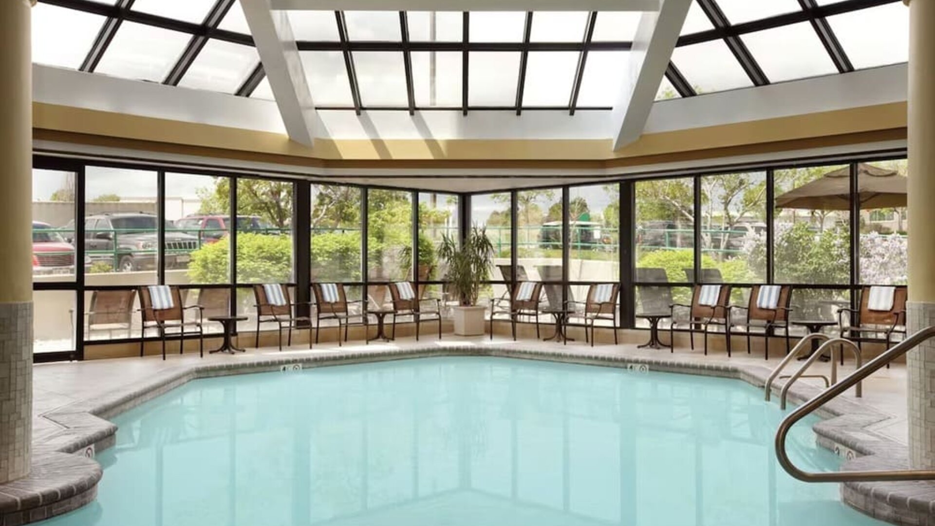 Indoor pool at Embassy Suites By Hilton Denver Tech Center.