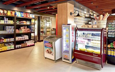 Snack bar at Oyster Bay Beach Resort.