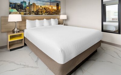 Day use room at Days Inn By Wyndham Staten Island.