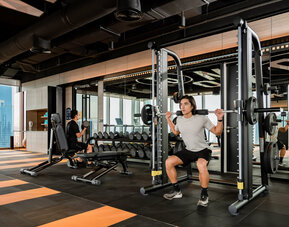 Fitness center at Capri By Fraser Bukit Bintang.