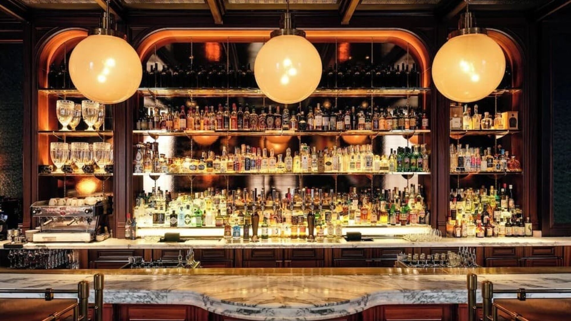 Hotel bar at NoMad London.