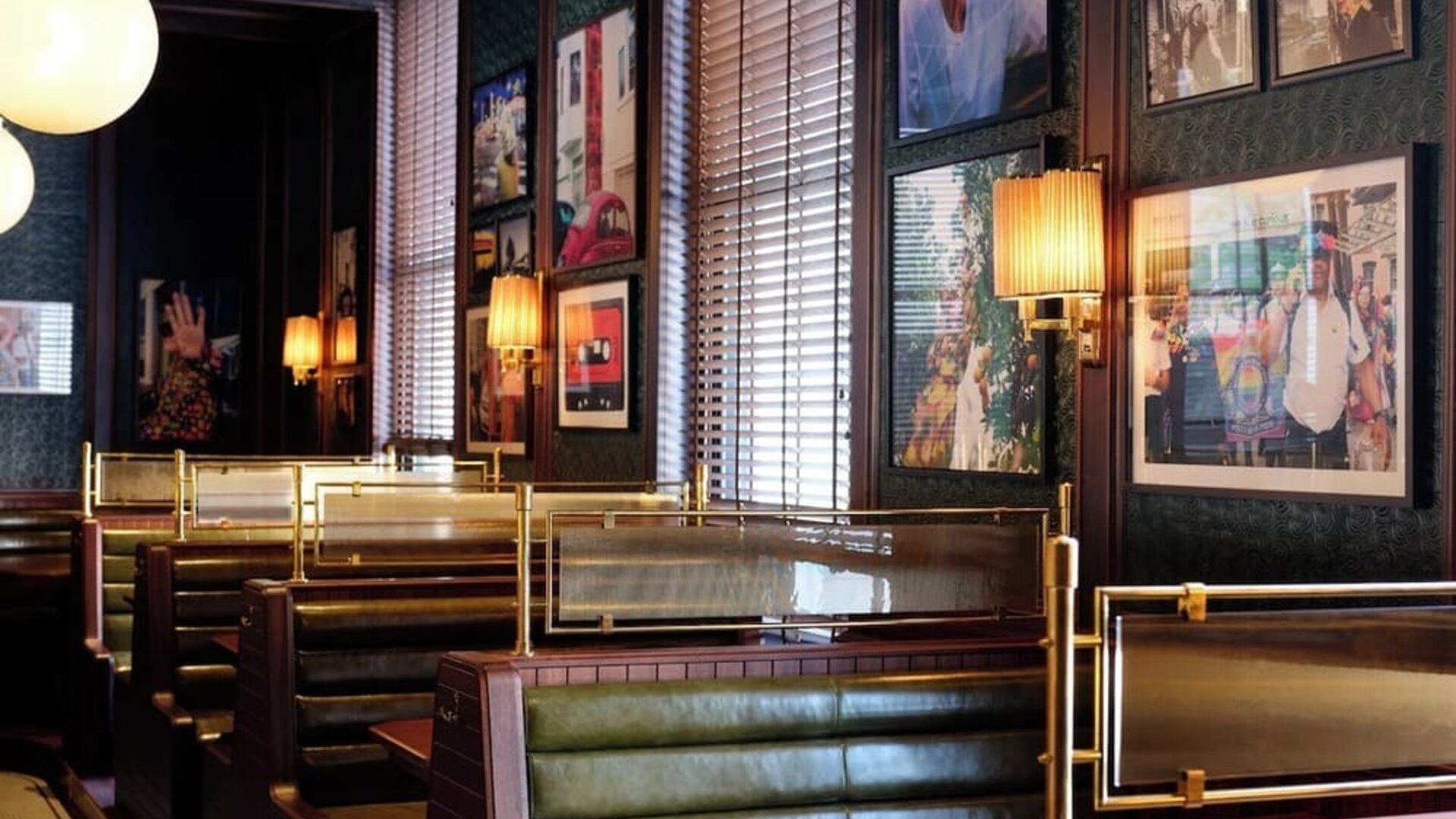 Hotel restaurant and coworking space at NoMad London.