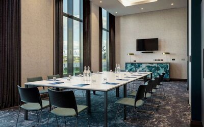 Meeting room at Hilton Aberdeen TECA.