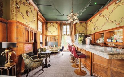 Hotel bar at Elmbank York, Tapestry Collection By Hilton.