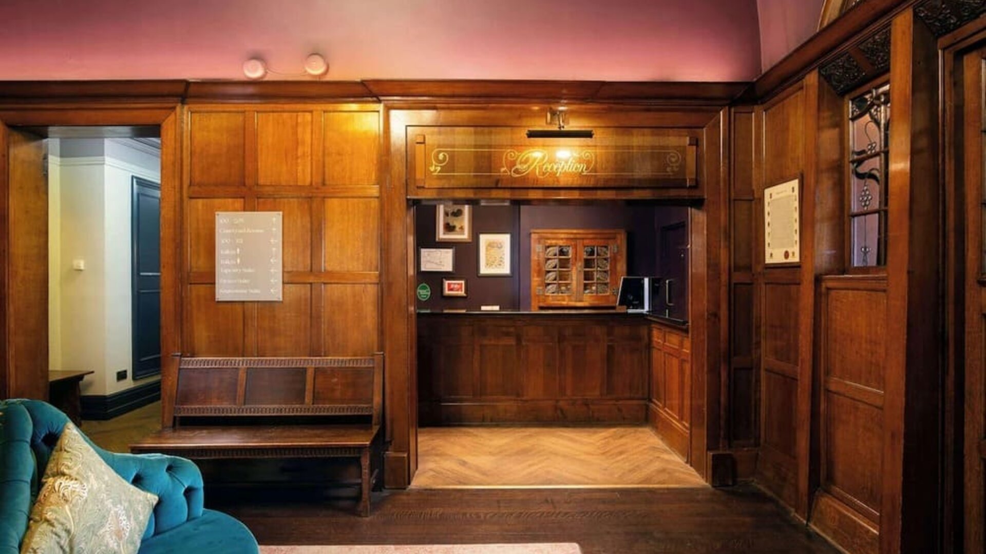 Lobby entrance at Elmbank York, Tapestry Collection By Hilton.