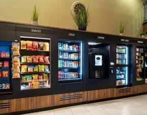 Snack bar at Hotel Marguerite.