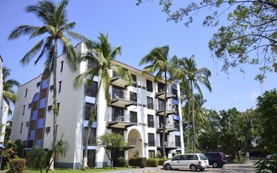 Parking available at Puerto De Luna Pet Friendly & Family Suites.